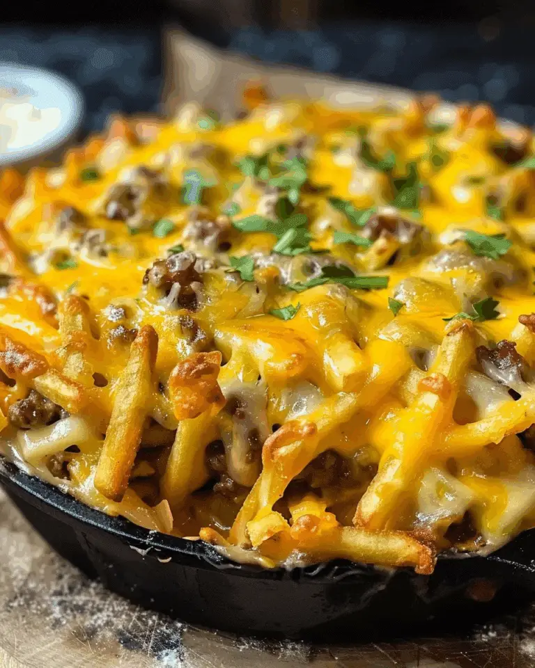 Cheeseburger French Fry Casserole