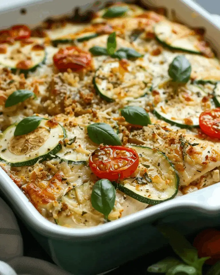 Chicken Zucchini Bake