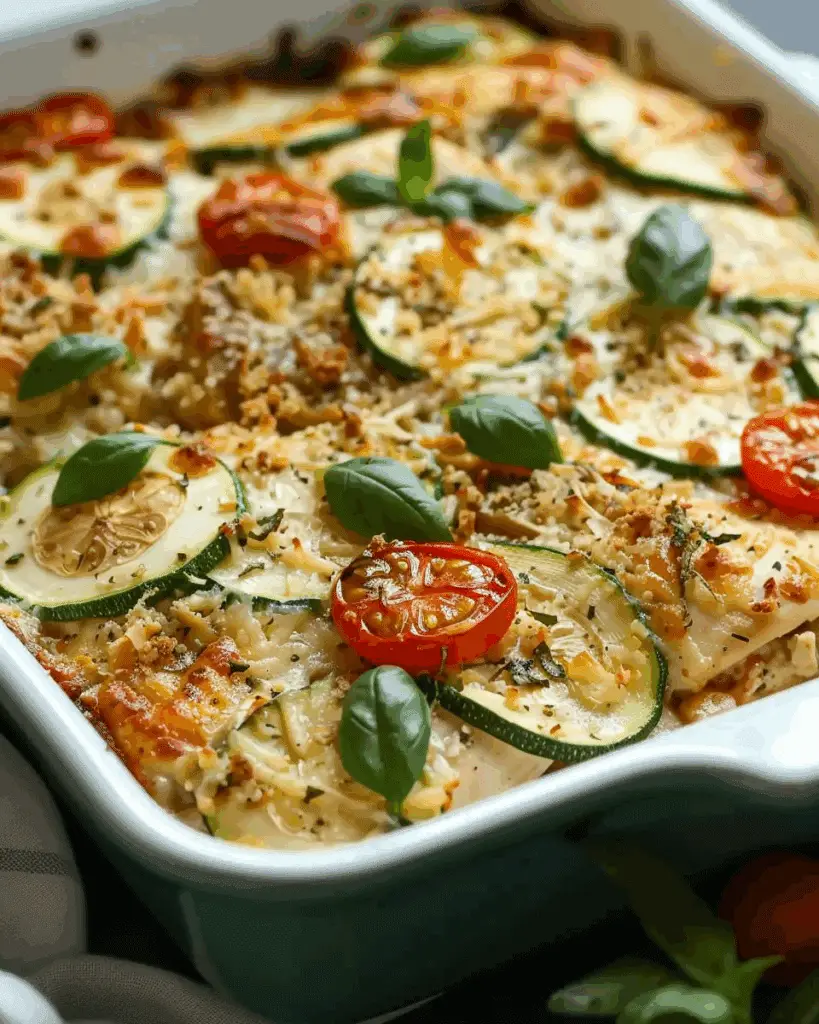 Chicken Zucchini Bake