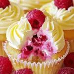 Raspberry Lemon Heaven Cupcakes