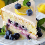 Blueberry Lemonade Buttermilk Cake