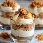 No-Bake Mini Apple Cheesecake