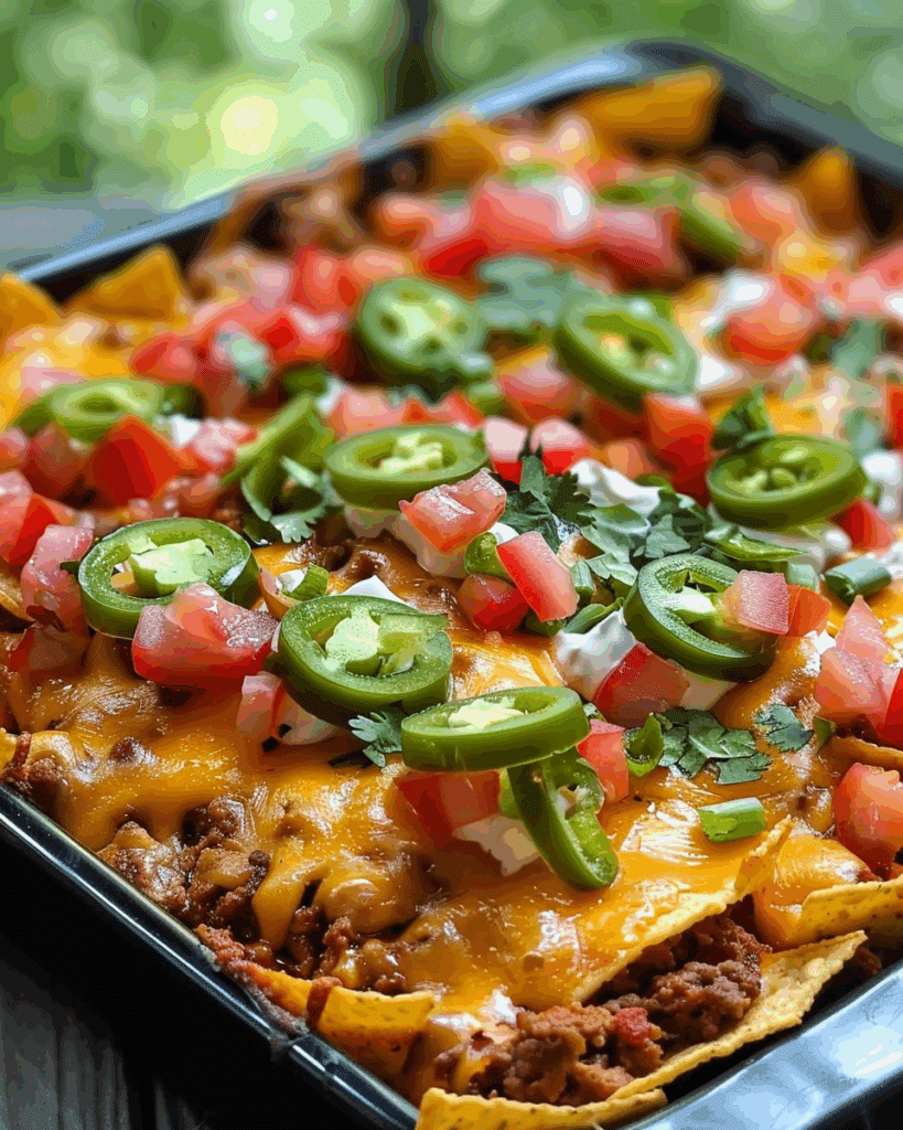 Satisfying Walking Taco Casserole