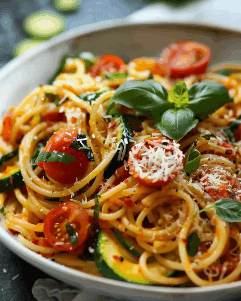 Tomato Zucchini Pasta
