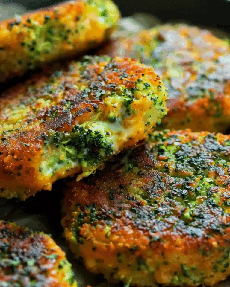 Broccoli Cheese Patties