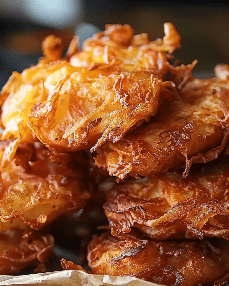 Crispy Amish Onion Fritters Delight