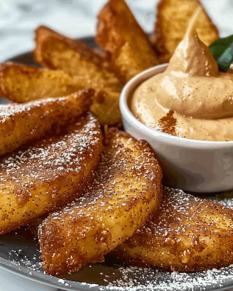 Air Fried Apple Wedges with Caramel Whipped Cream Dipping Sauce
