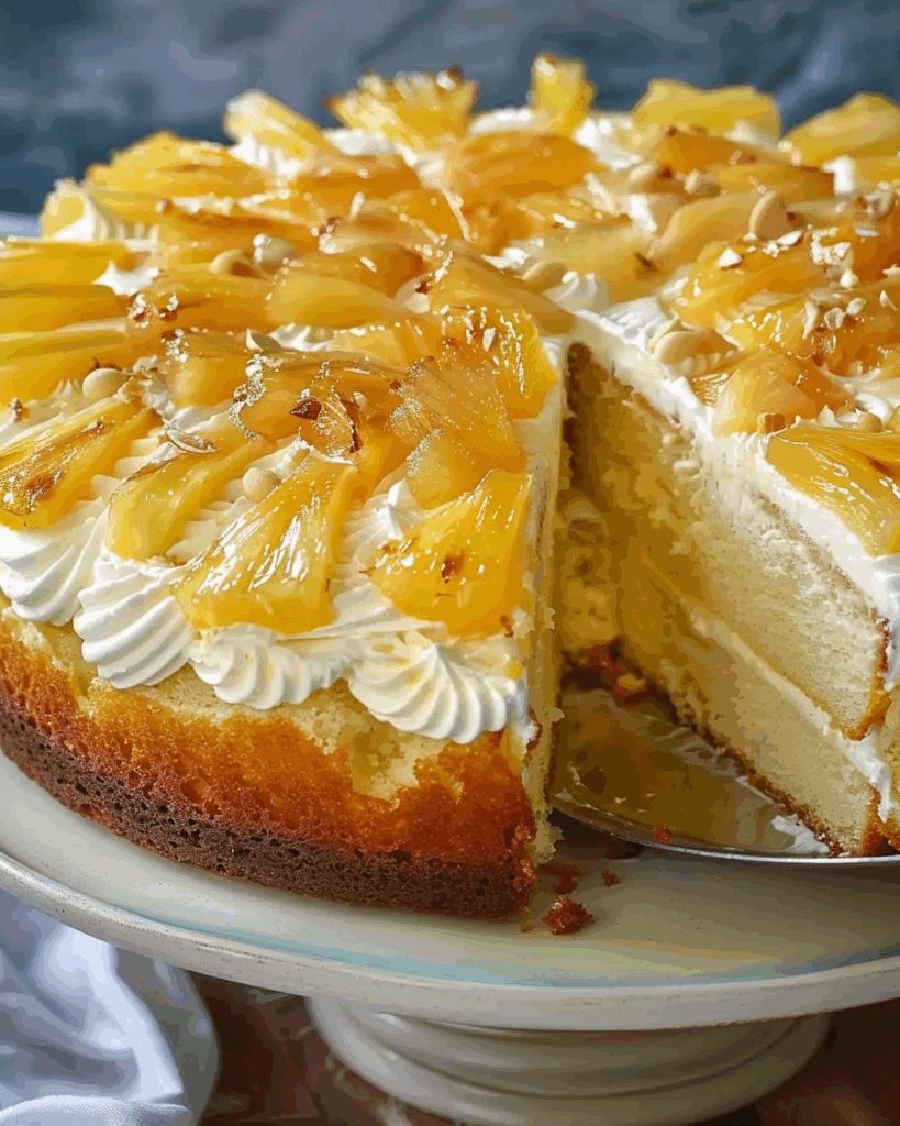 Pineapple Sunshine Cake