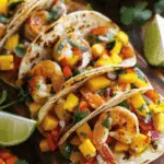 Spicy Shrimp Tacos with Mango Salsa