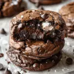 The BEST Fudgy Chewy Brookies