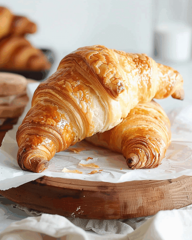 Homemade Flaky Croissants Recipe