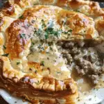 Sausage Gravy Puff Pie
