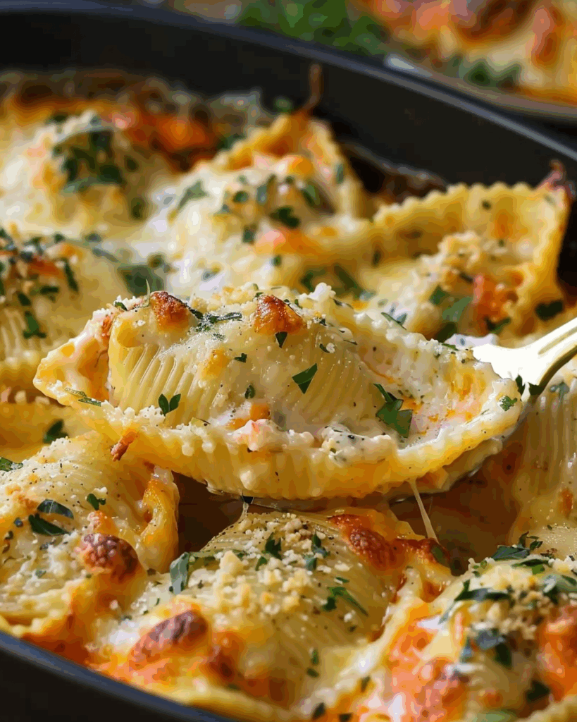 Seafood Stuffed Shells