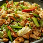 Chinese Chicken Cabbage Stir‑Fry