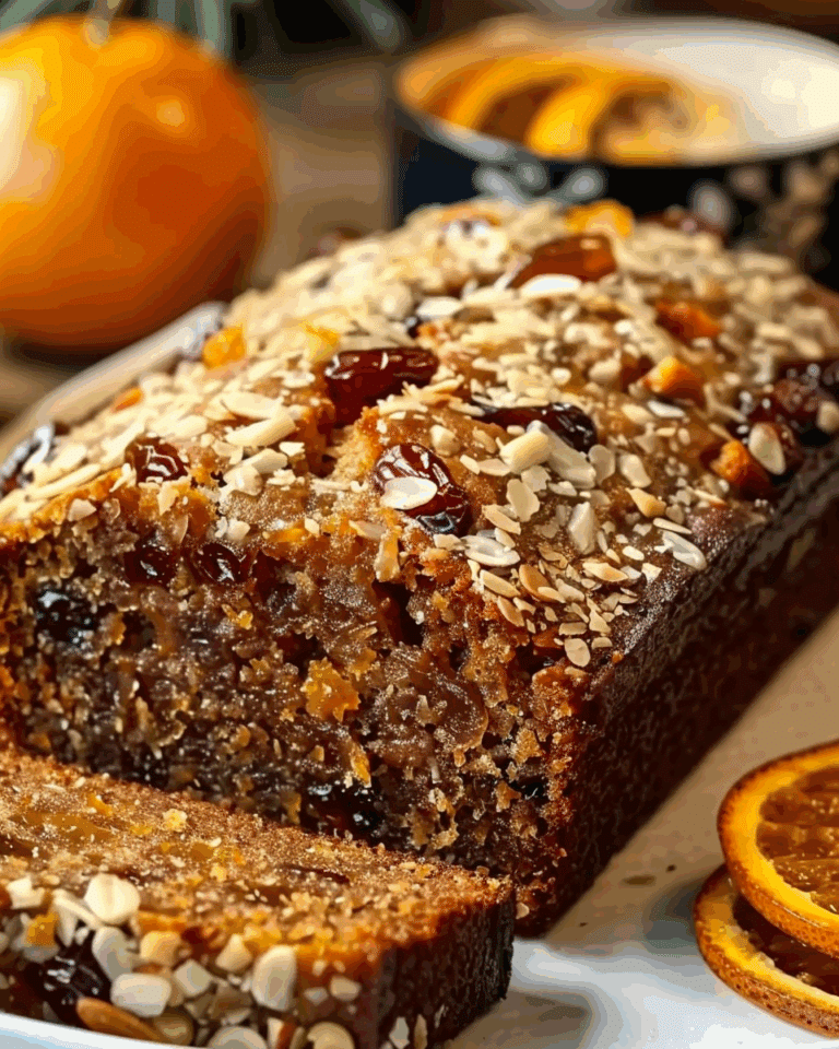 Date and Orange Almond Loaf