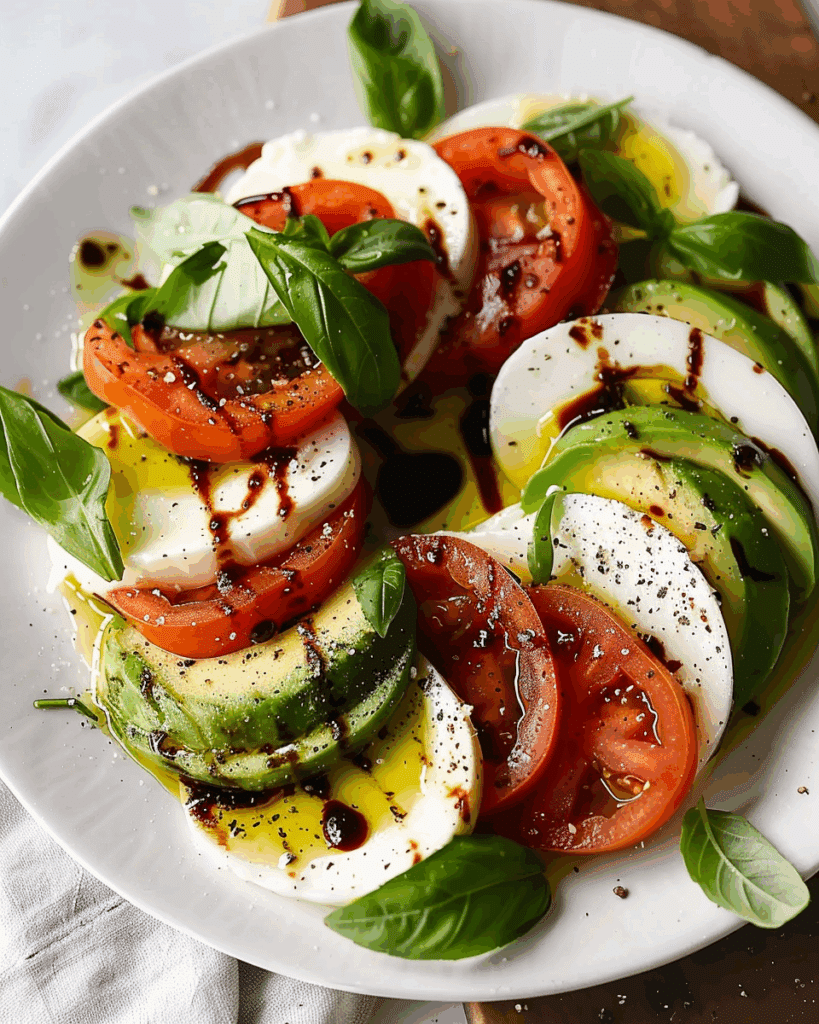 Avocado Caprese Salad