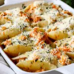 Creamy Seafood Stuffed Shells Recipe