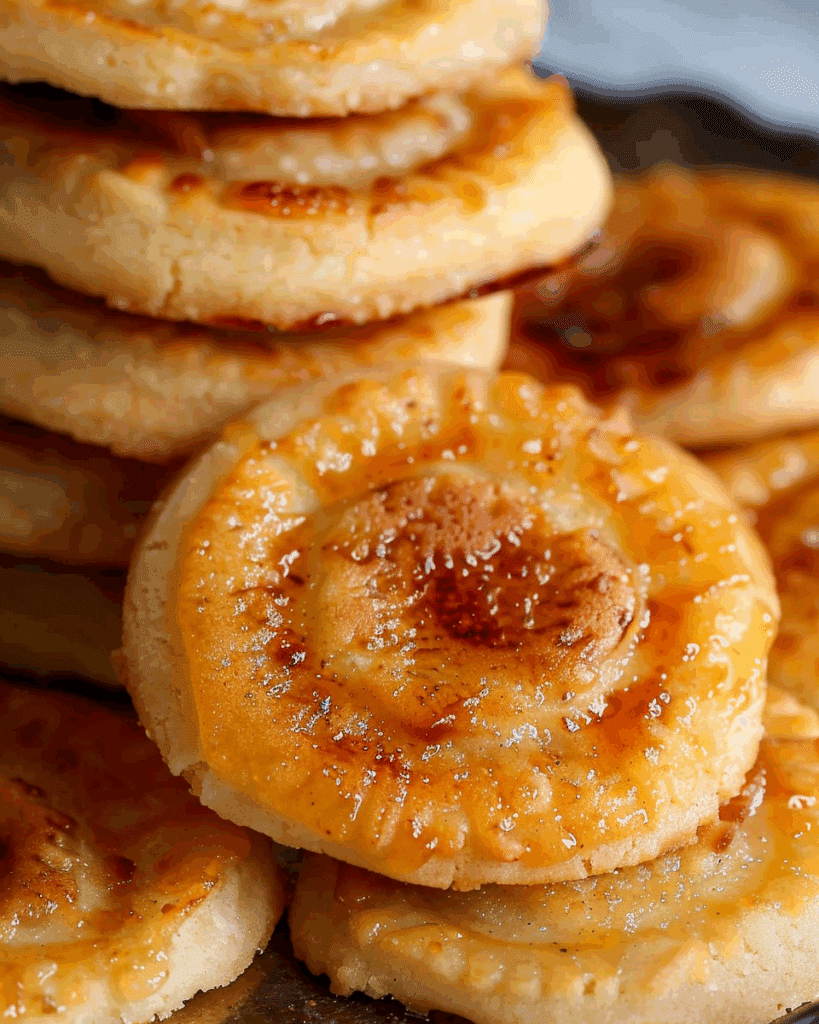 Crème Brûlée Cookies