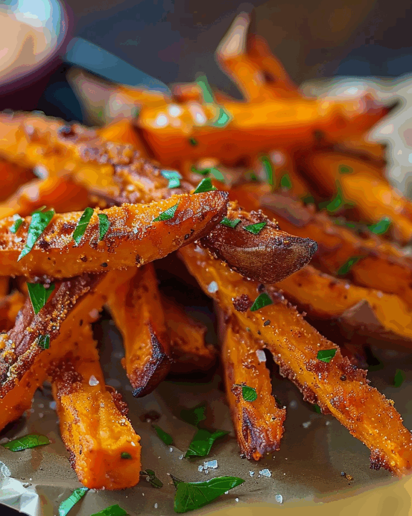 Crispy Oven Baked Sweet Potato Fries