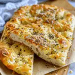 Crispy and Cheesy Garlic Parmesan Focaccia Bread You’ll Love