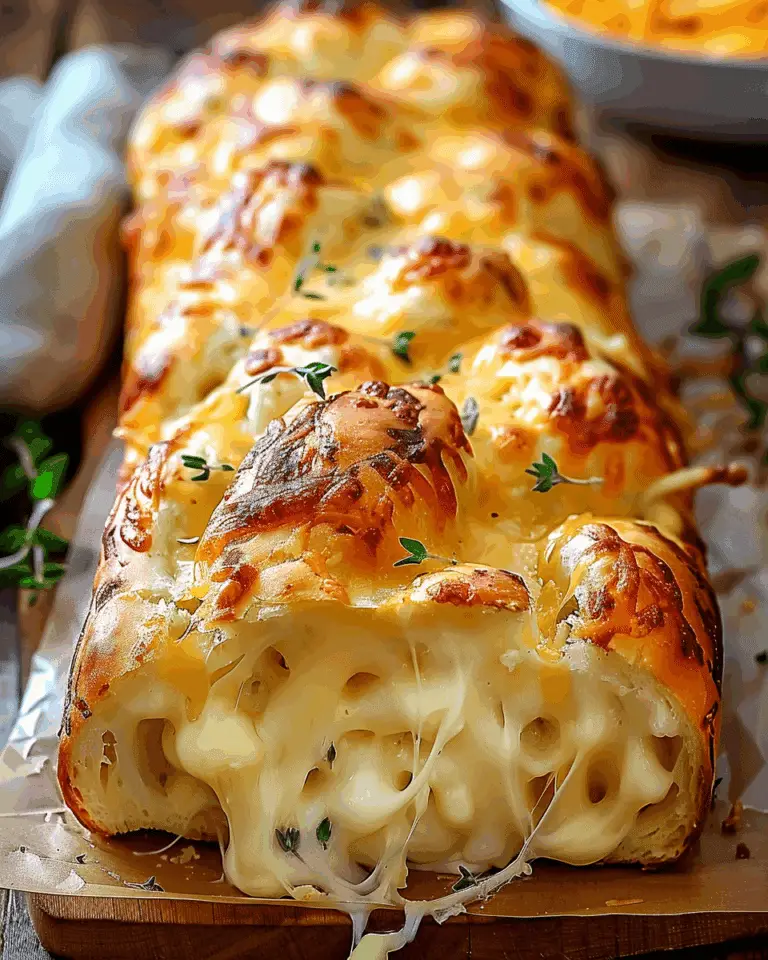 Irresistible Cheese Bread Recipe for Cheesy Delight
