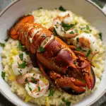 Lemon Butter Lobster Risotto