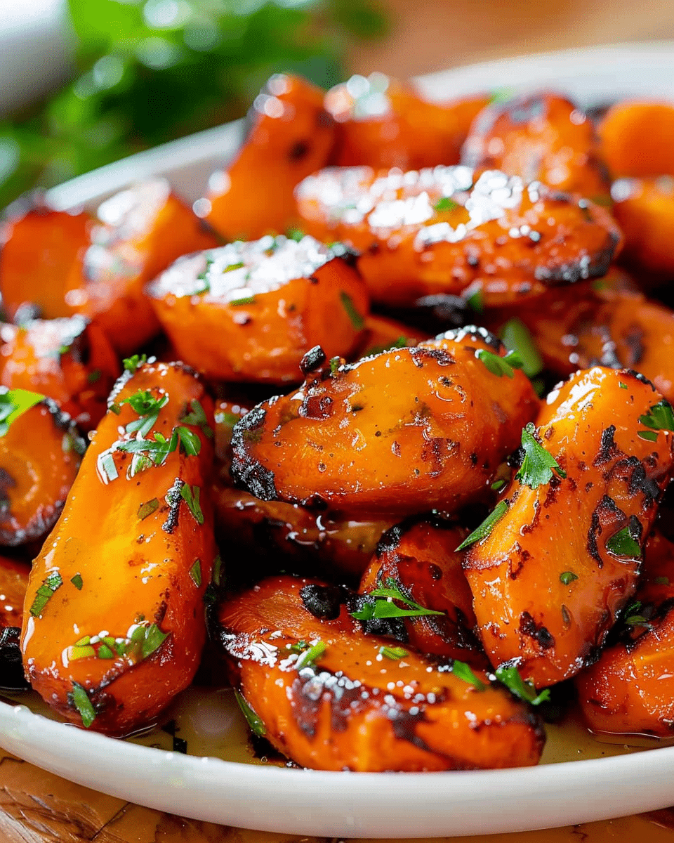 Sweet Garlic Carrots