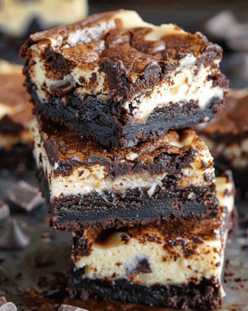 Cheesecake Brownies
