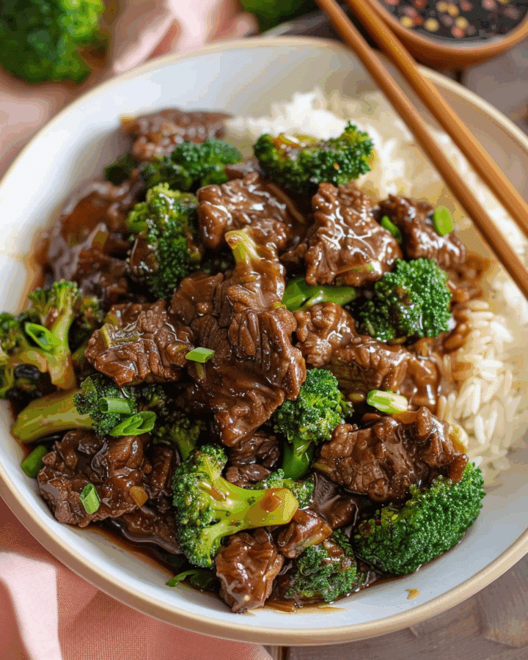 Chinese Beef and Broccoli