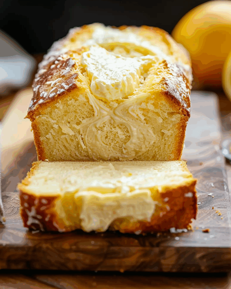 Decadent Lemon Cream Cheese Bread