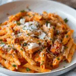 Easy and Creamy Tomato Garlic Pasta Recipe