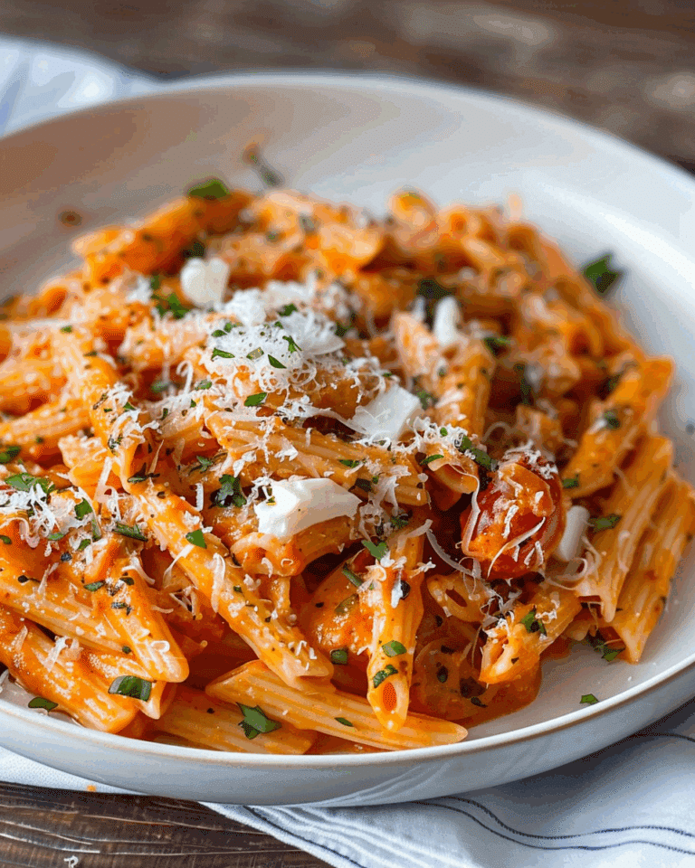 Easy and Creamy Tomato Garlic Pasta Recipe