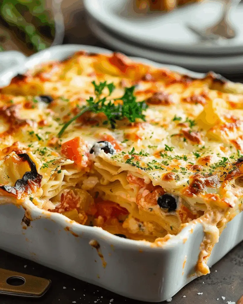 Seafood Lasagna