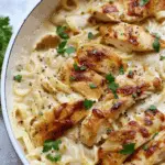 Chicken Garlic Parmesan Pasta