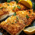 Crispy Parmesan Crusted Fish