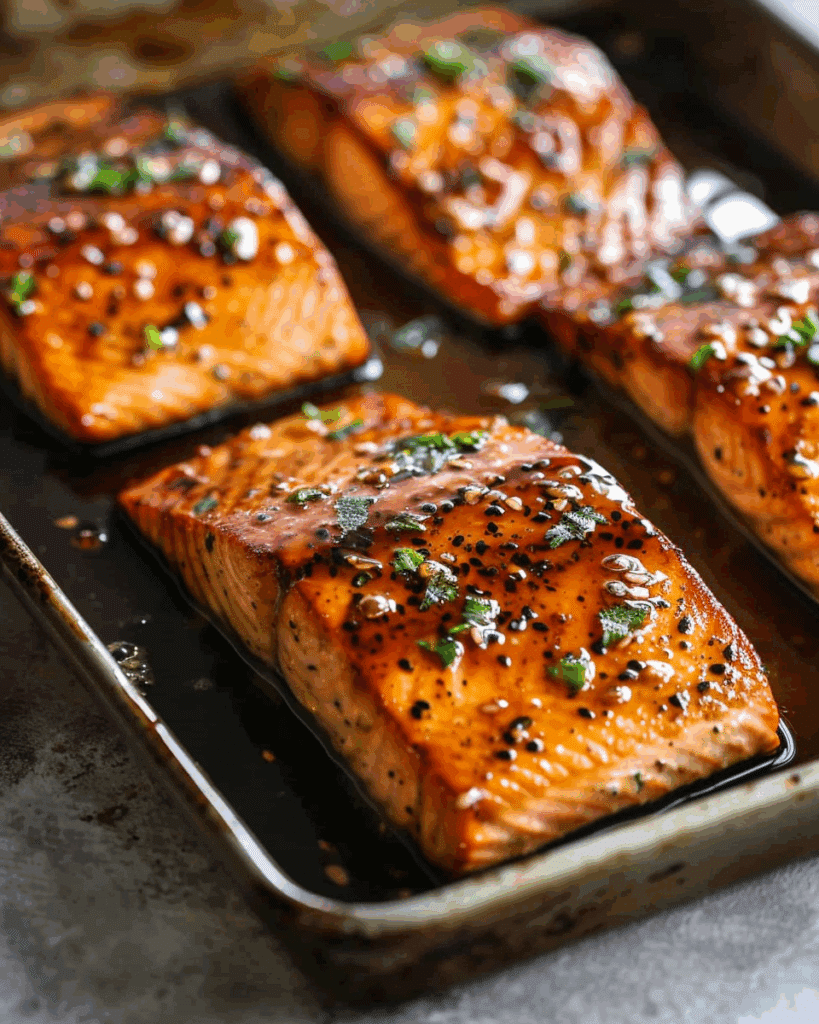 Baked Teriyaki Salmon Recipe