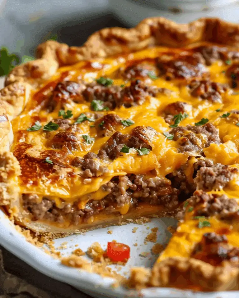 Cheeseburger Pie (Inspired by Pioneer Woman)