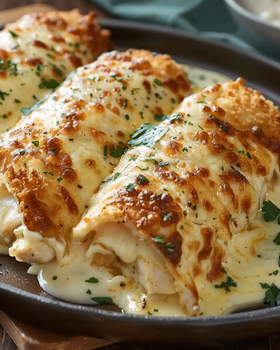 Cheesy Garlic Chicken Wraps