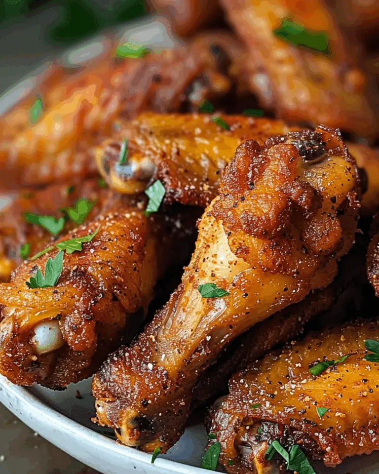Crispy Baked Chicken Wings