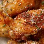 Crispy Garlic Parmesan Chicken Wings