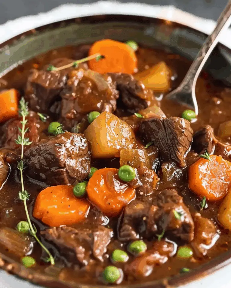 Hearty and Tender Slow Cooker Beef Stew