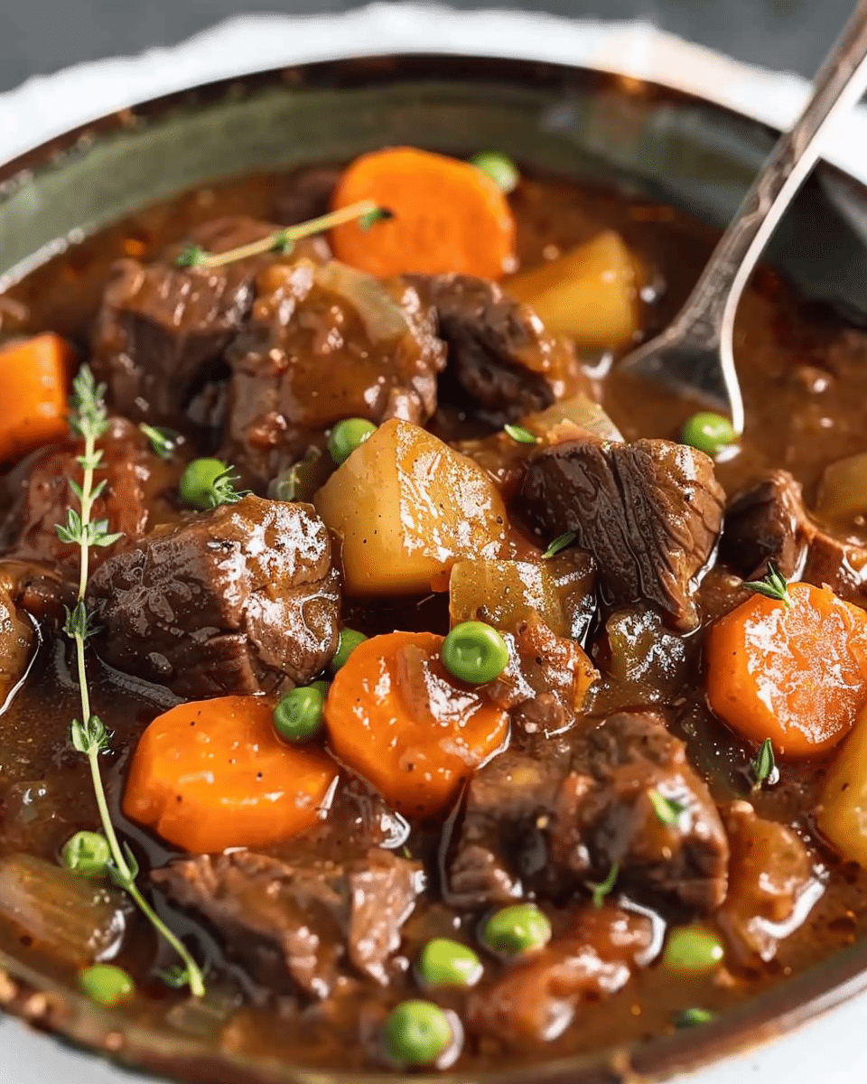 Hearty and Tender Slow Cooker Beef Stew
