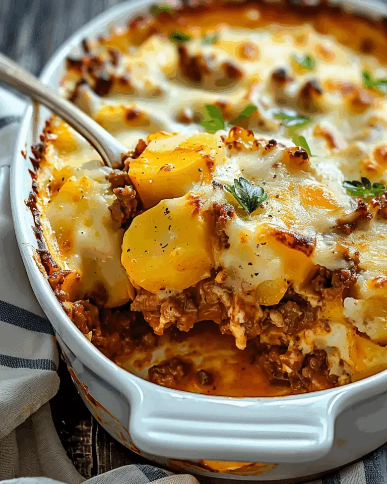 Hobo Casserole with Ground Beef & Potatoes – Quick & Delicious!