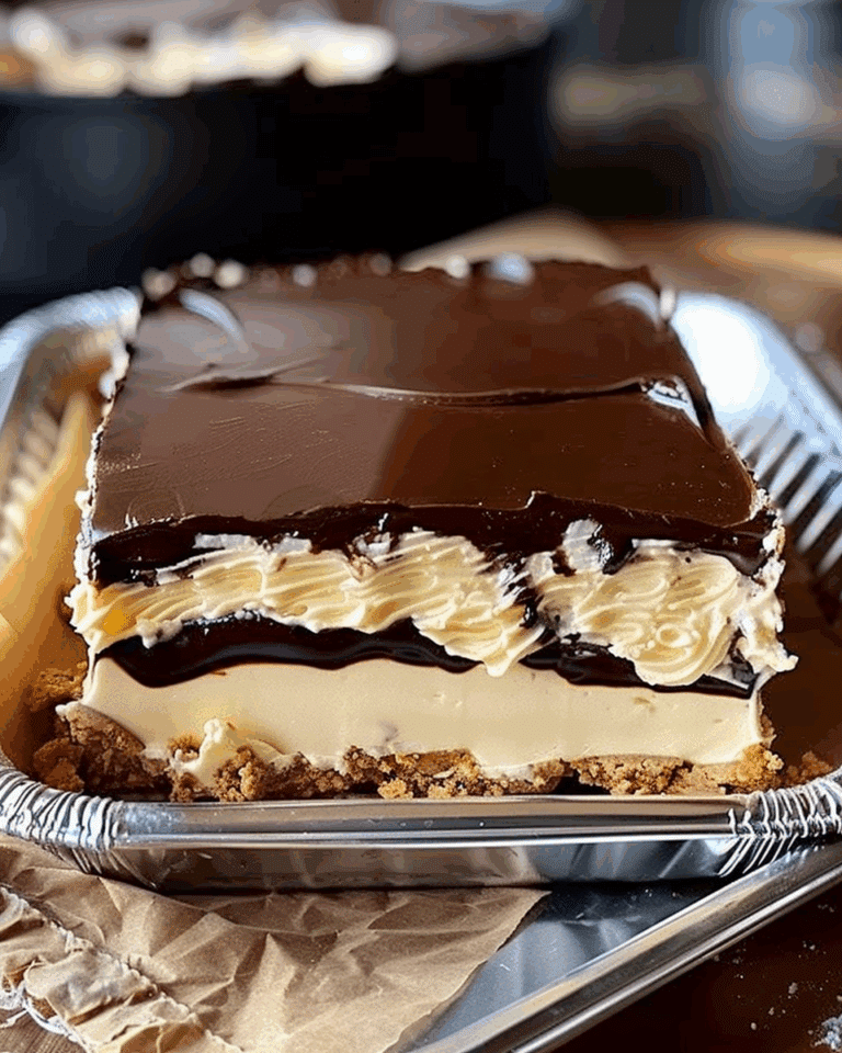 No Bake Chocolate Eclair Cake