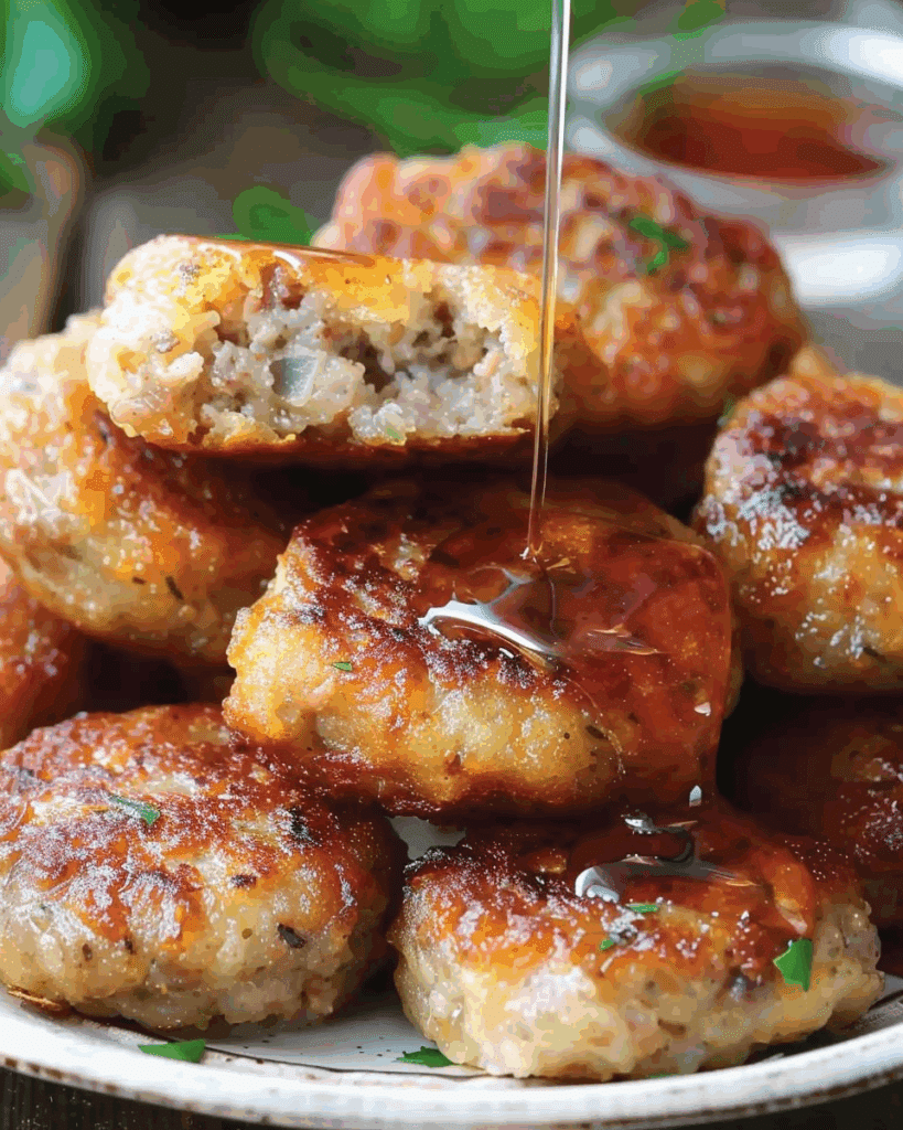 Pancake Sausage Bites