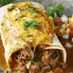 Creamy Chile Colorado Burritos