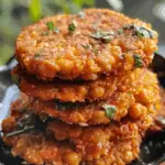 Crispy Chickpea & Sweet Potato Fritters