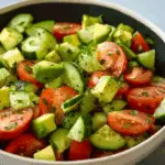 Cucumber, Tomato & Avocado Salad