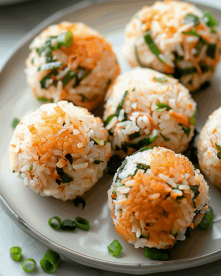 Easy Tuna Rice Balls