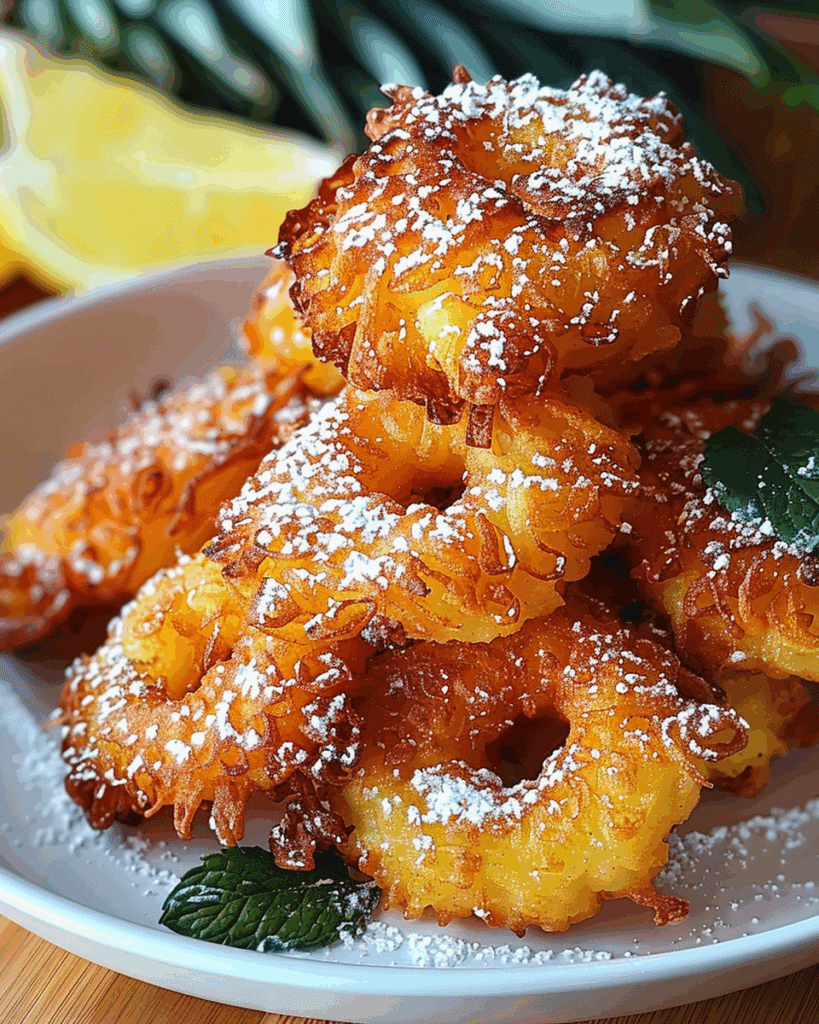 Pineapple Fritters That Bring the Sunshine